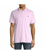 U.S. POLO ASSN. Men&#39;s Luxury Feel Short Sleeve Polo Shirt XXL Violet Mist - $35.79