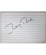 Jerry Rice Signed Autographed 4x6 Index Card - £23.53 GBP