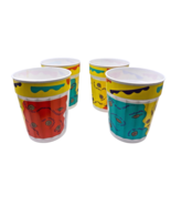 Chocolate Chip Cookies Cups Set 4 Vintage 80s 90s Lot Retro Plastic Kids... - €25,88 EUR