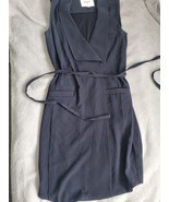 lk bennett Sabrina dress knee size 10 smart Work Flattering Dark Blue - €43,48 EUR