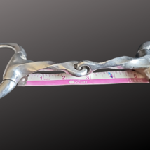 Eggbutt Slow Twist Stainless Steel Horse Bit 5" Mouth English Western image 5