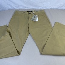 Halsey Jeans Men 34X34 Beige  Pants Straight Denim Stretch Casual - $39.48
