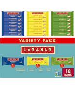 Larabar Variety Pack, Blueberry Muffin, Lemon Bar, Apple Pie, Fruit &amp; Nu... - $27.75