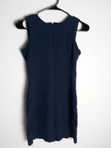 Depeche Mode Navy Blue Sleeveless Dress Womens Size 2 - $315.23 MXN