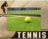 Tennis Textured Laser Engraved Wood Picture Frame Landscape (3 x 5) - $26.99
