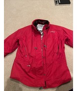 Spyder Ski Jacket, Woman&#39;s, Size 12, Red 12, Lots of Pockets - $57.52 CAD