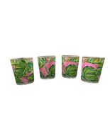 Lilly Pulitzer Acrylic Tumblers Set of 4 Palm Floral Lo-Ball Glasses 3.5... - $461.17 MXN