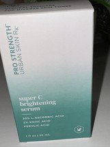 Urban Skin Rx Super C Brightening Serum 1oz / 30ml  Pro Rx Strength - £18.29 GBP