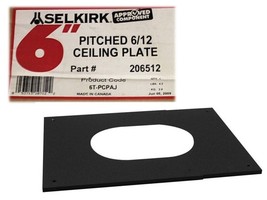 Selkirk 206512 Adjustable Ceiling Plate, 6&quot; - £31.65 GBP