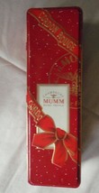 Mumm Champagne tin Christmas hinged lid, empty - £10.28 GBP
