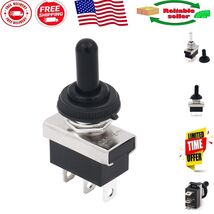 Durable Metal 12V SPDT Latching Toggle Switch with Easy Installation Fea... - $15.88 CAD