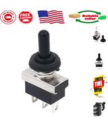 Durable Metal 12V SPDT Latching Toggle Switch with Easy Installation Fea... - $15.93 CAD