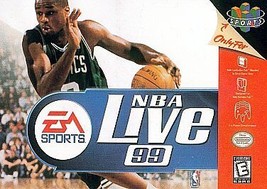 NBA Live &#39;99  nintendo 64 game only E everyone - £1.20 GBP