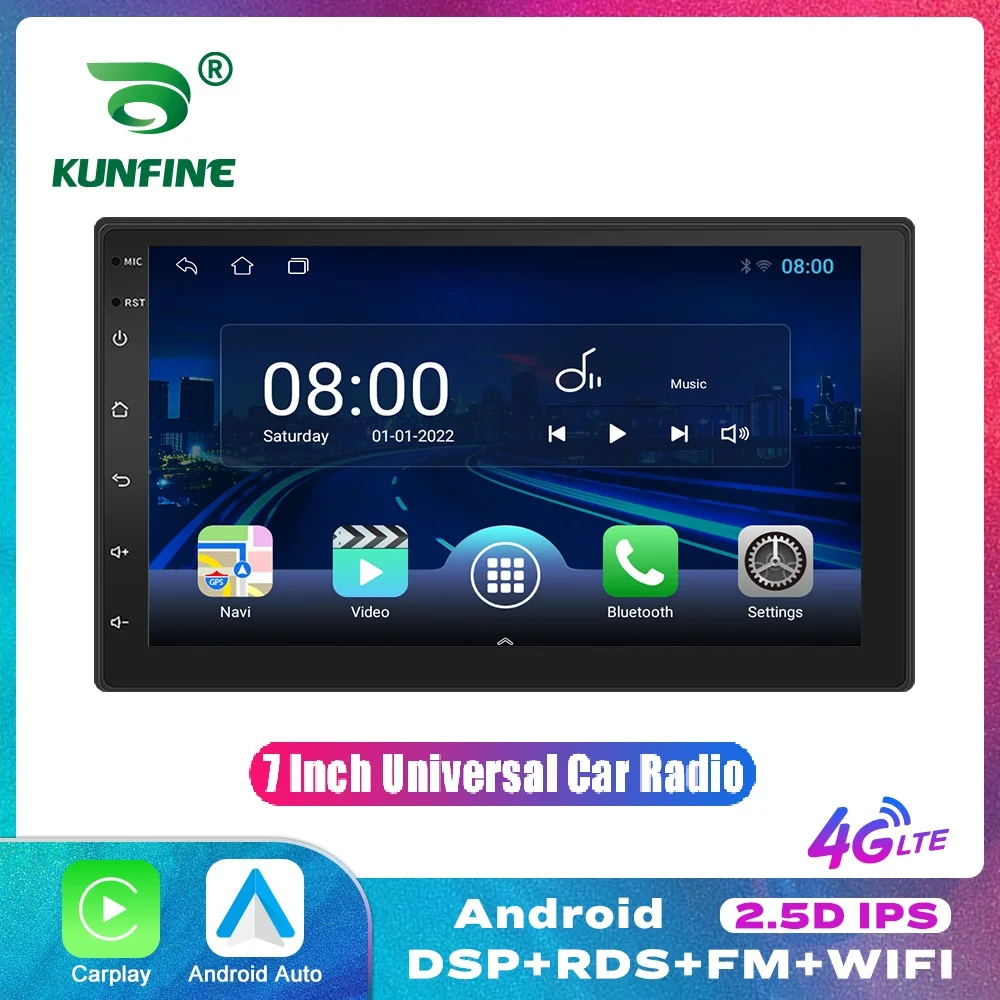 7Inch 2 Din Android 2.5D Touch Screen Octa Core Car Multimedia Radio Video - £55.32 GBP+