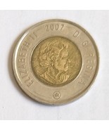  Elizabeth II 2007 D G Regina /Polar Bear Canada 2 Dollars Coin - $5.95