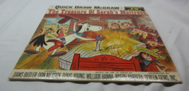 Quick Draw McGraw Treasure Of Sarah&#39;s Mattress 1962 Hanna Barbera LP Record - £23.83 GBP