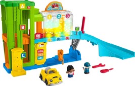 Fisher Price Little People Toddler Toy Light Up Learning Garage Playset ... - $81.32