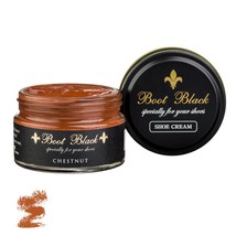 Boot Black Smooth Leather Shoe Cream 1919 - Chestnut - $26.99