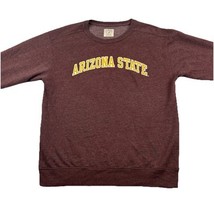 Arizona State University Sweatshirt Crew Neck Womens M Burgundy Long Sle... - $24.49