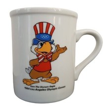 Sam the Olympic Eagle Coffee Mug Papel 1984 Los Angeles Games Committee 3.5&quot; VTG - £3.90 GBP