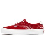 VANS UltraCush Acer Ni SP Red Bandana Handkerchief Paisley Suede Shoes M... - $76.99