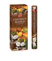 HEM Coconut Mango Fruit Incense Sticks Fragrances Mango and Coconut - 120 Stick - £10.04 GBP