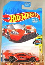 2018 Hot Wheels #71 Legends of Speed 4/10 2016 FORD GT RACE Orange w/Gray Pr5 Sp - £7.14 GBP