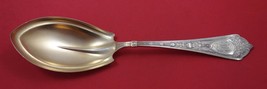 Cleopatra by Schulz and Fischer Sterling Pudding Spoon GW Pointed Stippled - £225.35 GBP