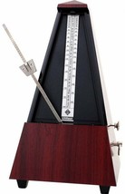 Wittner Mahogany Plastic Bell Key Wound Metronome --Free Extended Warran... - £71.37 GBP