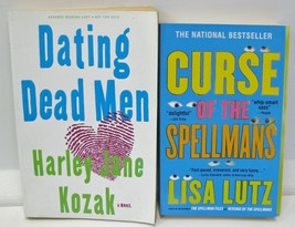 Lot 2 Books Curse Spellmans Lisa Lutz Dating Dead Men Harley Jane Kozak Funny - £3.95 GBP