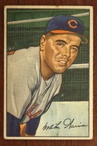 Vintage Baseball Card 1952 Bowman #7 Mike Garcia Pitcher Cleveland Indians - $9.68