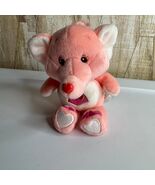 Carlton Cards Care Bear Cousins Pink Elephant Plush Toy Heart Tummy Symbol - $330.58 MXN