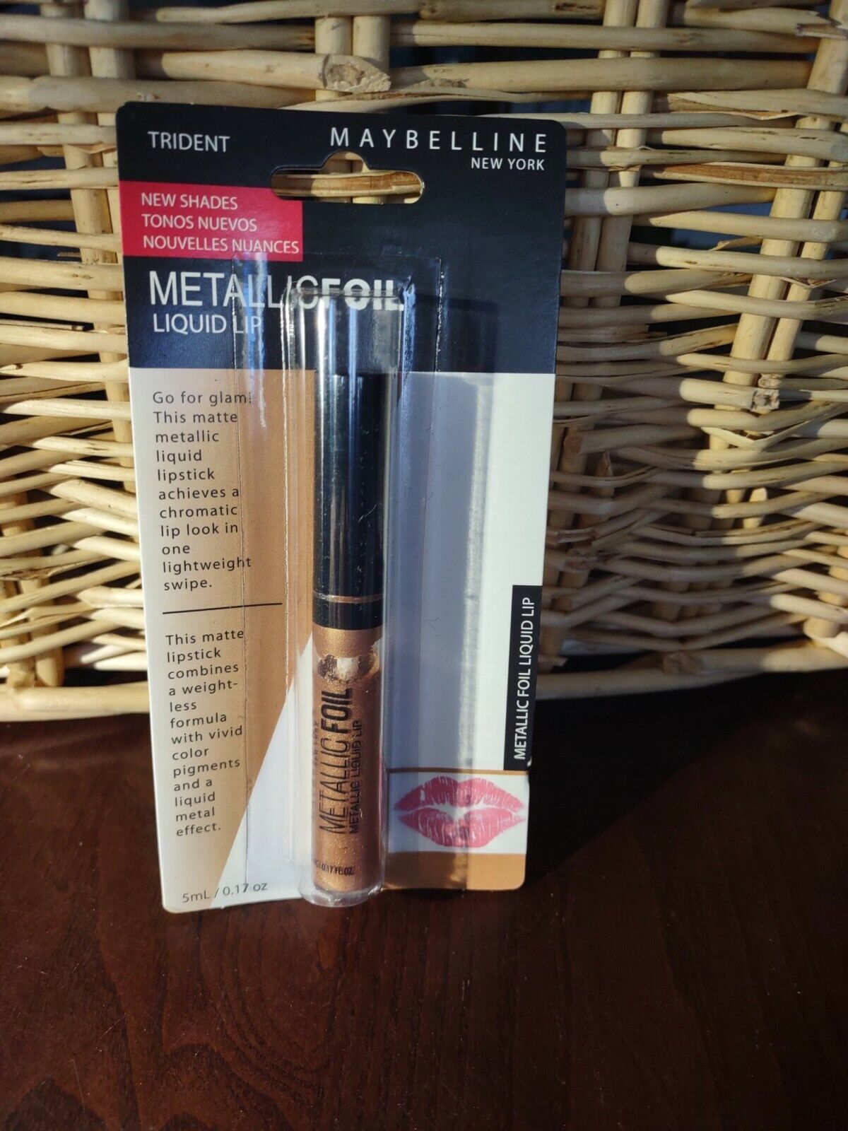 Maybelline Metallic Foil Metallic Liquid Lip - Trident 90 - $14.73
