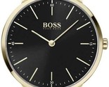 Hugo Boss Herren-Armbanduhr, analog, Quarz, HB1513735, mit Edelstahlarmband - $124.22