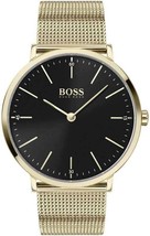 Hugo Boss Herren-Armbanduhr, analog, Quarz, HB1513735, mit Edelstahlarmband - $124.22