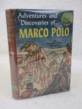 Walsh Adventures And Discoveries Of Marco Polo Landmark Books #W-3 1953 HC/DJ [H - £78.16 GBP