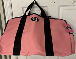 Pink Firewood Log Tote Bag Oxford w Handles Heavy Duty Straps  21&quot; x 13&quot; x 12&quot; - £24.50 GBP