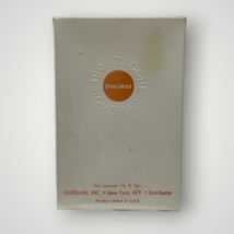 Vtg 1950s Sealed Shalimar Guerlain 1.5 oz Rare NIB Eau De Cologne - $217.69