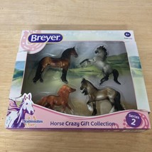 Breyer Stablemates Horse Crazy Gift Collection Four Horse Set Series 2 New - £19.98 GBP