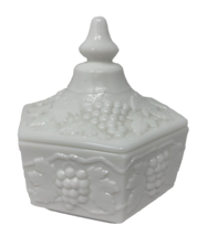 Vintage Imperial Milk Glass Candy Dish with Lid - $23.74