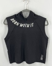 Justice Active Girls Sweatshirt Hoodie Top Sz 14-16 Gray Silver Born Thi... - $20.92 CAD