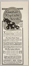 1918 Print Ad Vaughan&#39;s Vegetable Seeds War Garden Chicago,IL New York,NY - £8.01 GBP