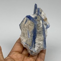 218.1g, 4.4&quot;x2.5&quot;x1.7&quot;,Blue Kyanite Quartz  Mineral Specimen @Brazil, B32865 - £34.10 GBP