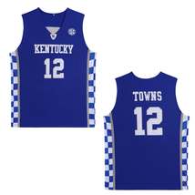 Karl Anthony Towns Kentucky Basketball Jersey College - £39.92 GBP