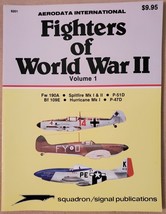 Fighters of World War II, Volume 1: Fw 190A; Spitfire Mk I &amp; II; P-51D; Bf 109E; - £3.73 GBP