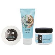 Fruits &amp; Passion Alo Ocean Flower Shower Gel, Body Cream and Bath Bomb Set - £29.56 GBP