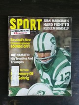 Sport Magazine June 1966 Joe Namath New York Jets Juan Marichal 424 - £5.45 GBP