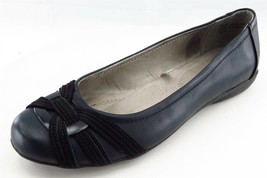 White Mountain Size 9.5 M Black Flats Synthetic Women Shoes - £13.37 GBP