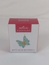 BITTY BLUE BUTTERFLY MINIATURE 2022 Hallmark Keepsake Christmas Ornament... - $10.99