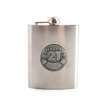 Personal Hip Flask - 21st Birthday - £21.70 GBP